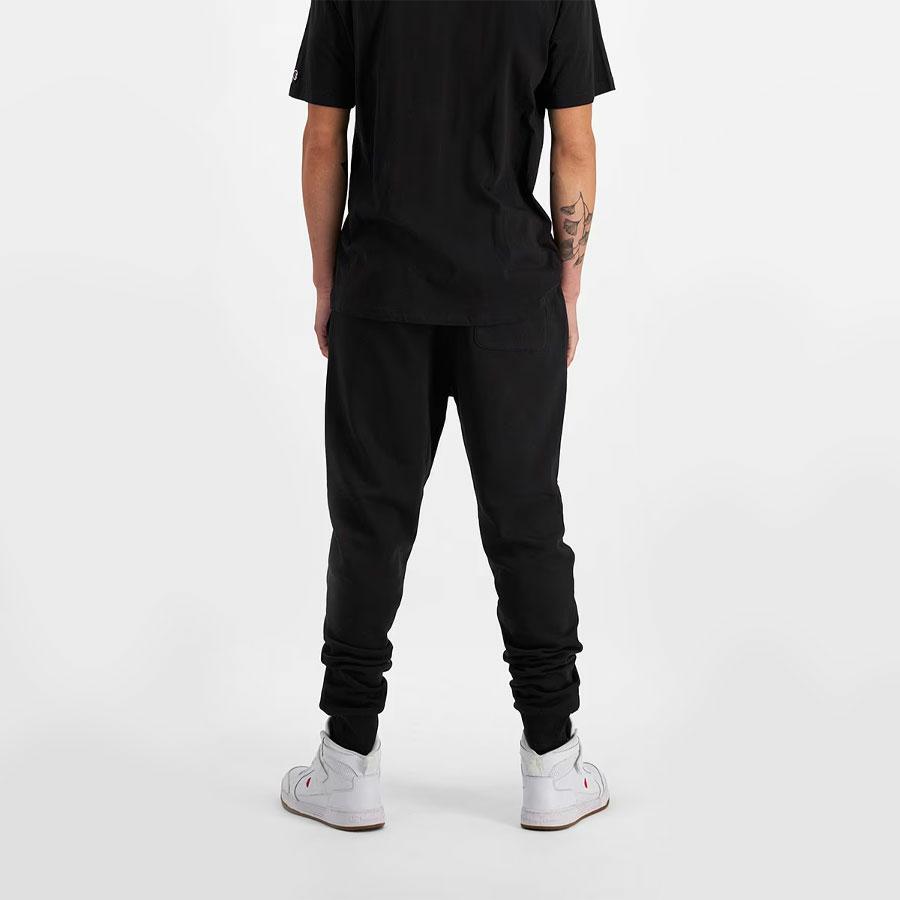 SLIM LEG CUFF TRK BLACK