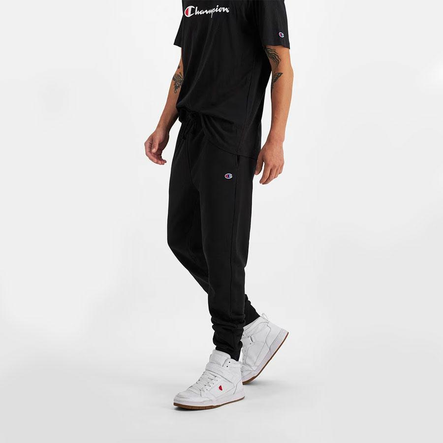SLIM LEG CUFF TRK BLACK
