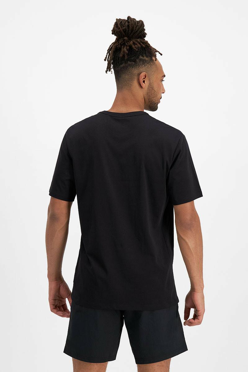 OMB SCRPT S/S TEE BLACK