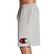BIG C LG JRSY SRT OXFORD HEATHER