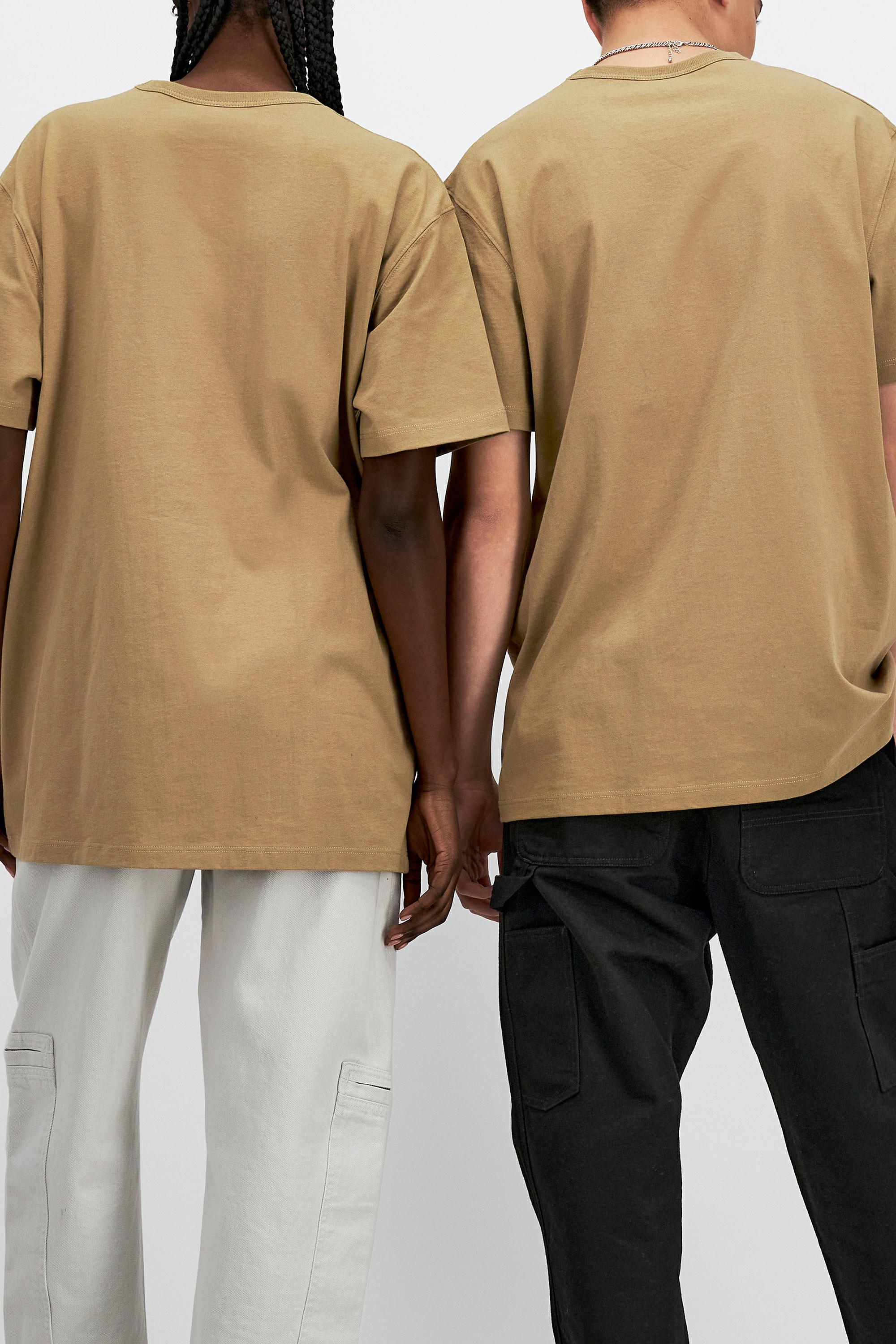 MT SML C TEE WHOLE WHEAT KHAKI CS