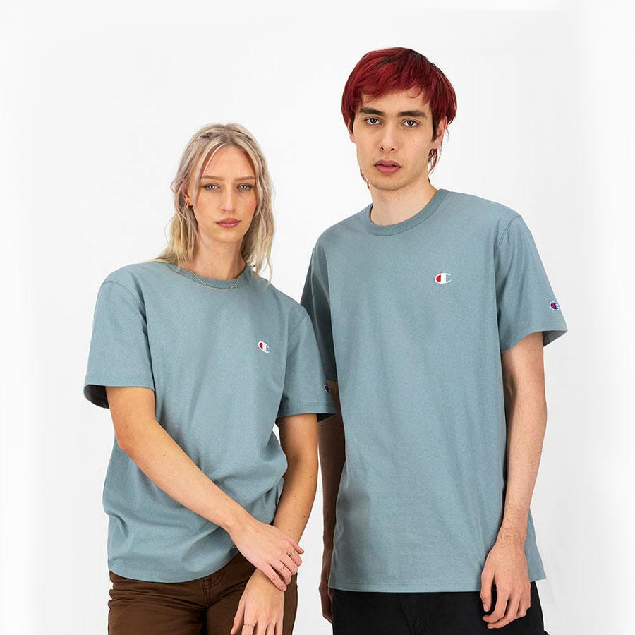 MT SML C TEE SAGE SHIMMER GREEN C