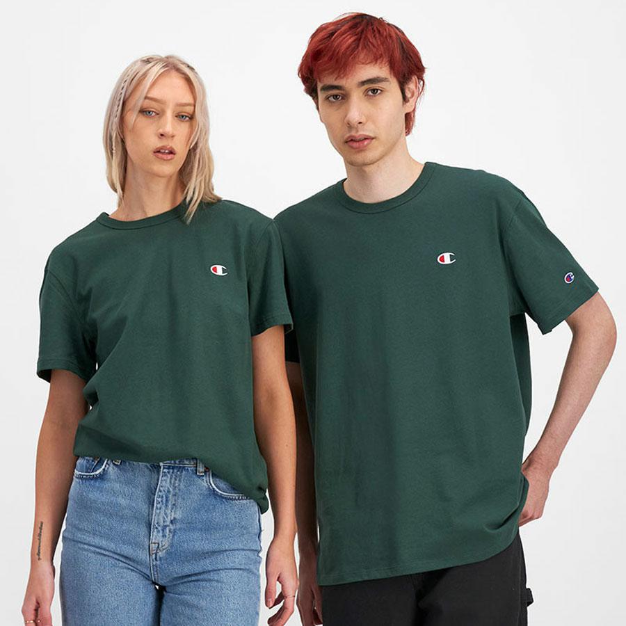 MT SML C TEE DARK GREEN 014 CSI