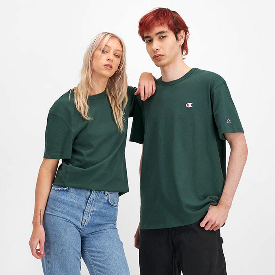 MT SML C TEE DARK GREEN 014 CSI