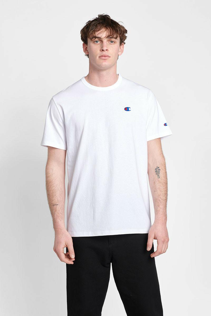 MT SML C TEE WHITE