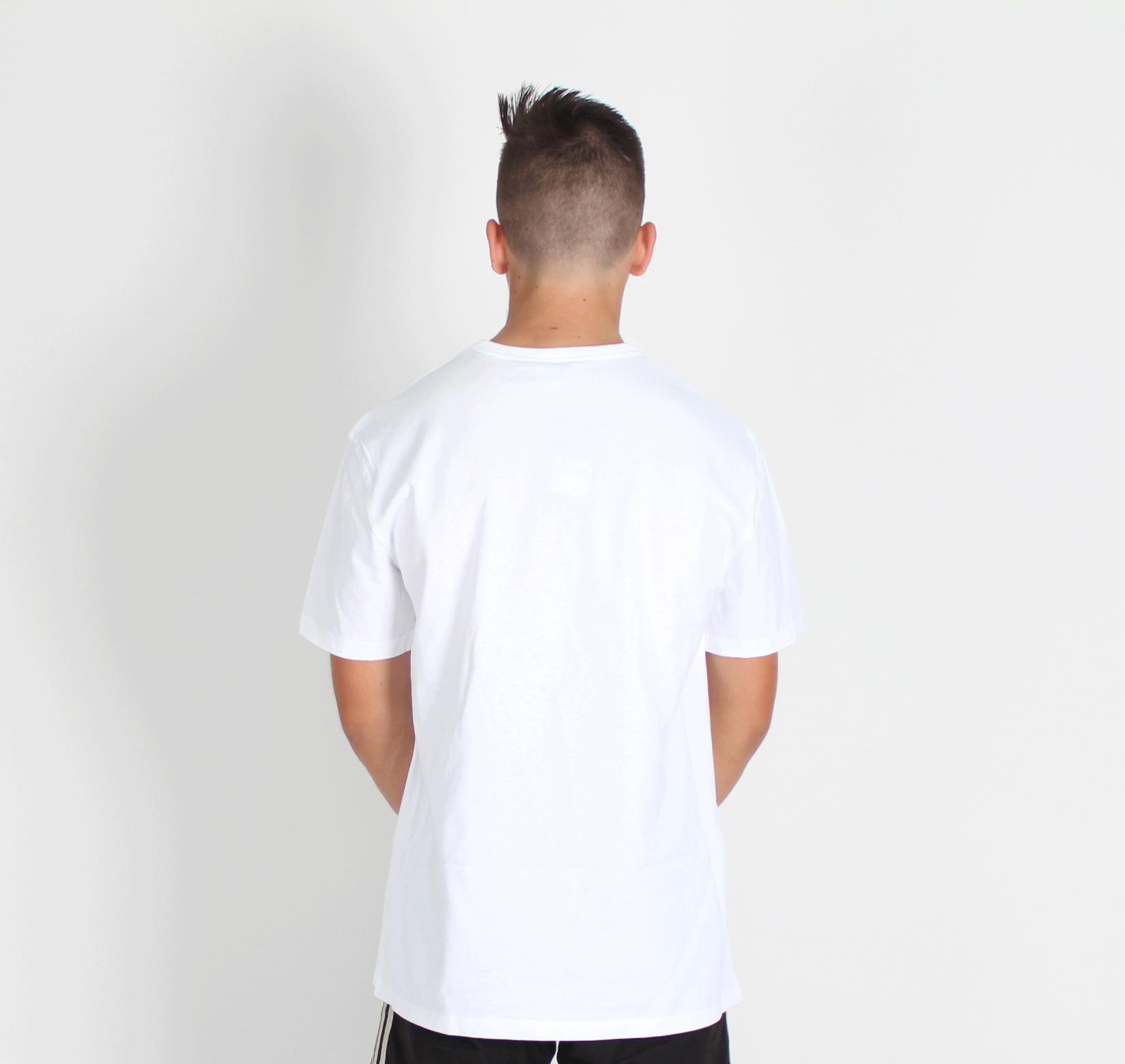 MT SML C TEE WHITE