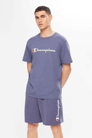 CHMPD SCRPT S/S TEE GREY HOUND