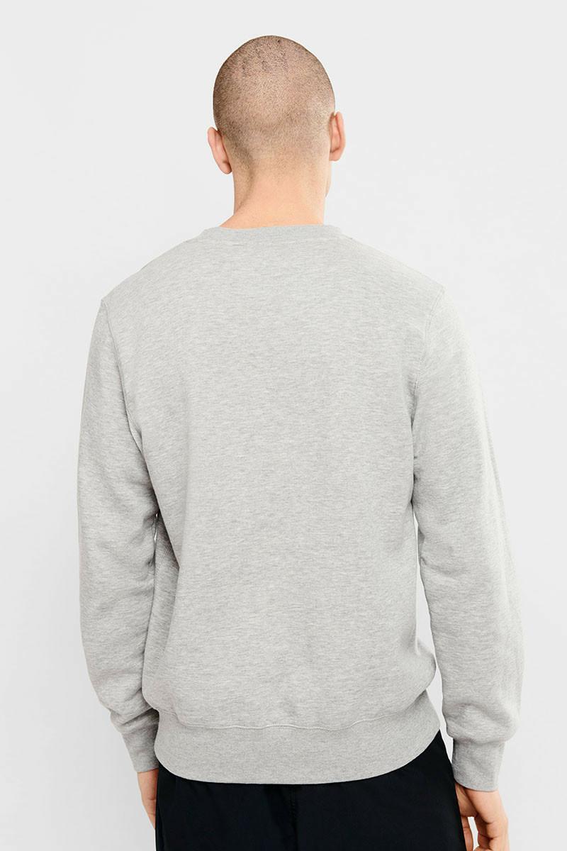 VF CHMPN SCRIPT CREW OXFORD HEATHER