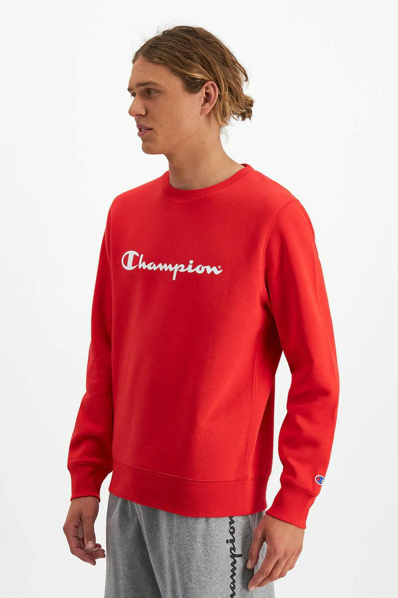 VF CHMPN SCRIPT CREW VERMILION