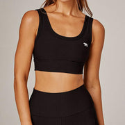 SCOOP UP SPORTS BRA BLACK