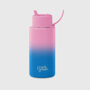 34OZ CERAMIC REUSABLE WILD ORCHID