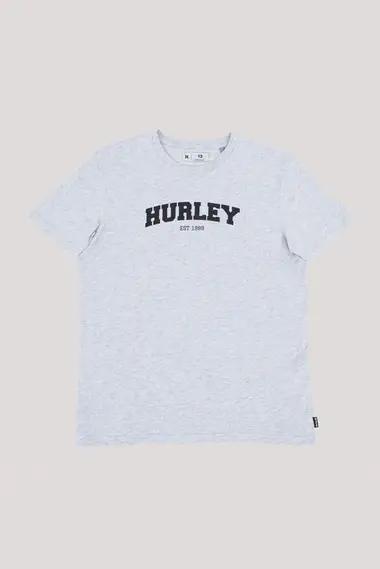 ORGANIC HONOURS TEE HEATHER GREY