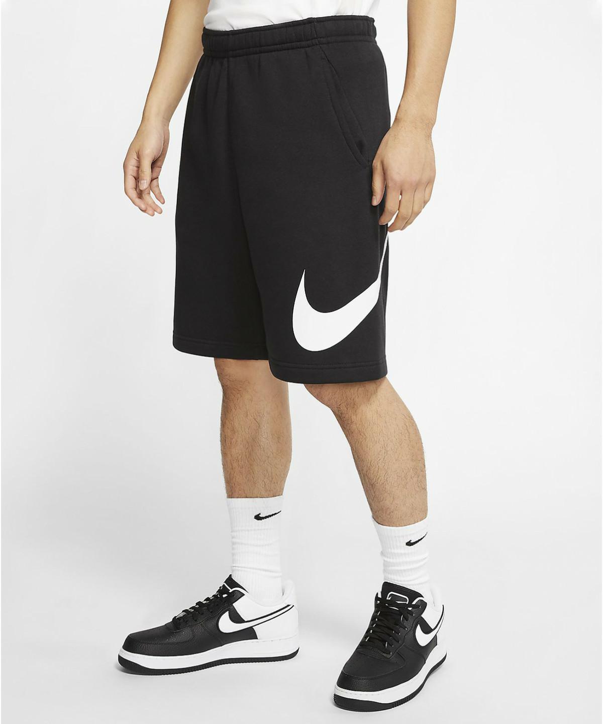 NIKE SPORTSWEAR CLUB BLACK/WHITE/WHITE