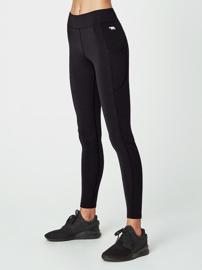 FLEX ZNE TIGHT W/PKS BLACK