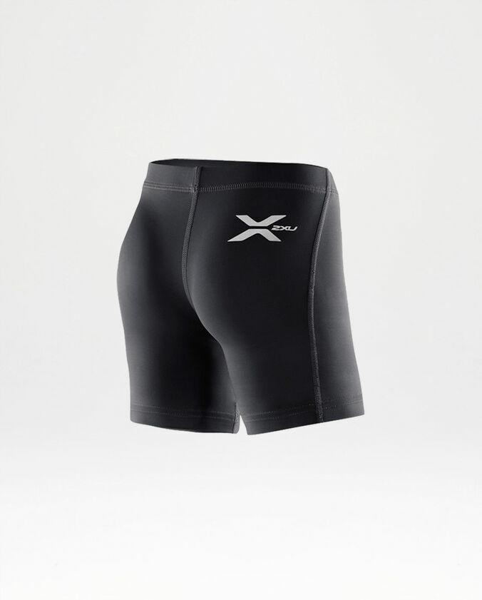 COMP 1/2 SHORT YTH BLACK/BLACK