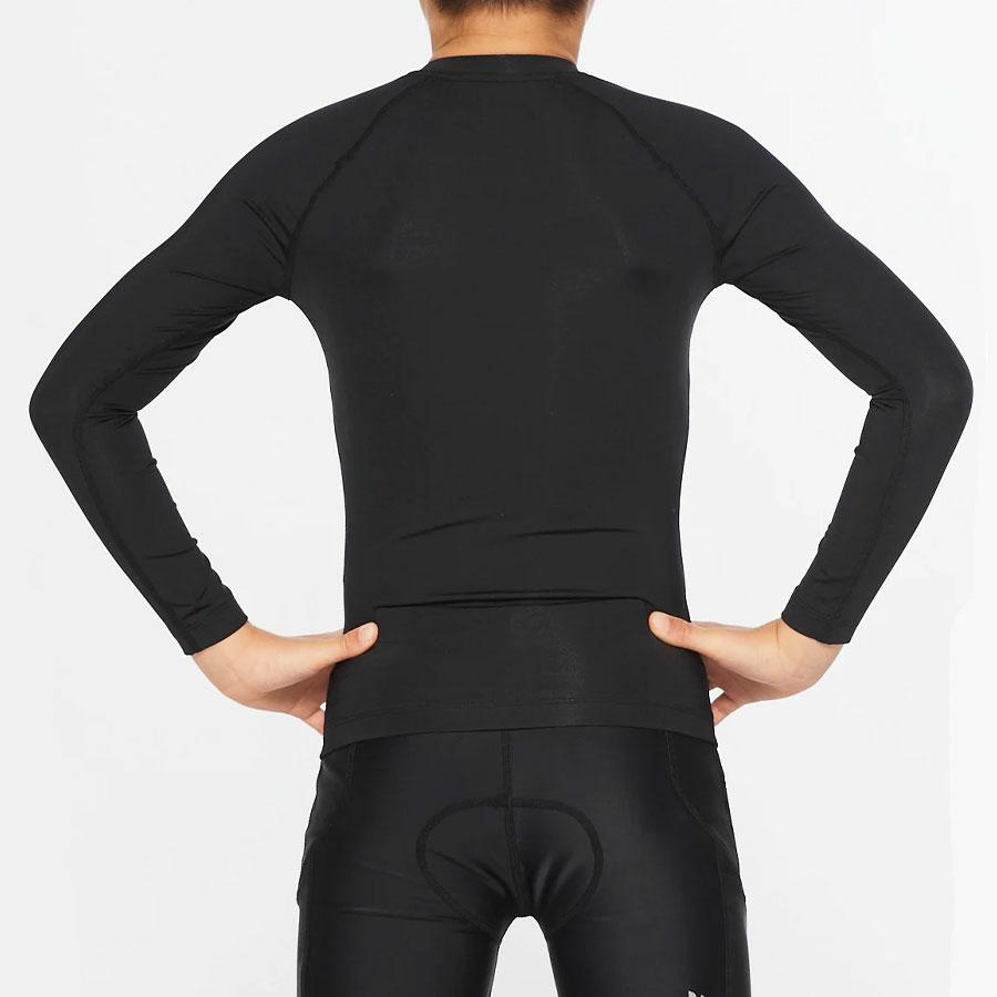 CORE YOUTH COMPRESSION L/ BLACK/SILVER