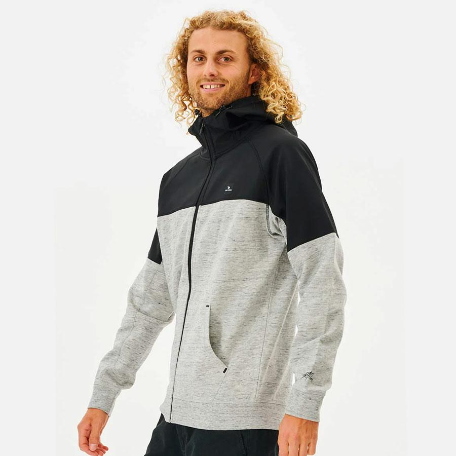 ANTI SERIES VIRAL ZIP THR GREY MARLE