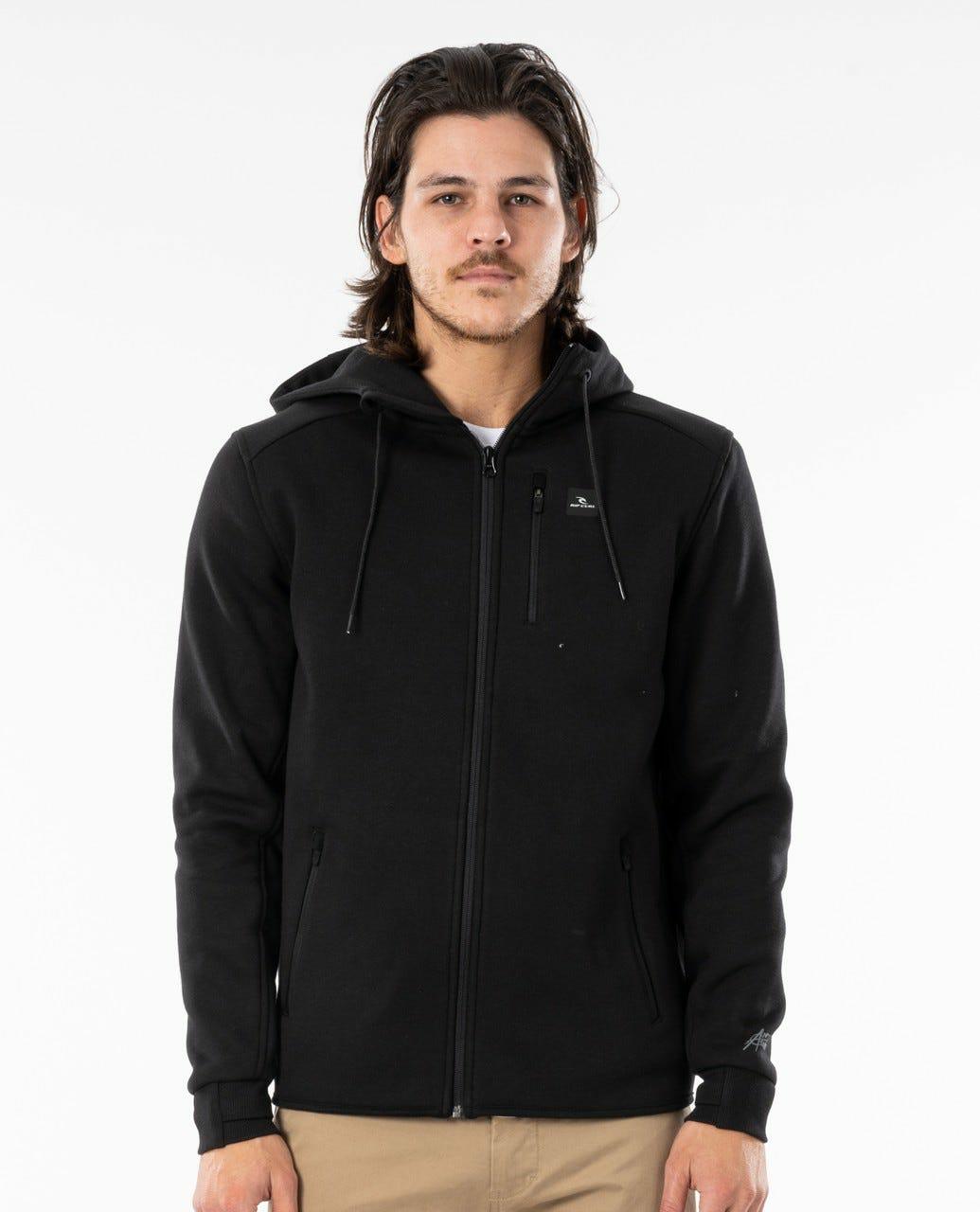 ANTI SERIES DEPARTED ZIP SOLID BLACK