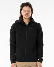 ANTI SERIES DEPARTED ZIP SOLID BLACK