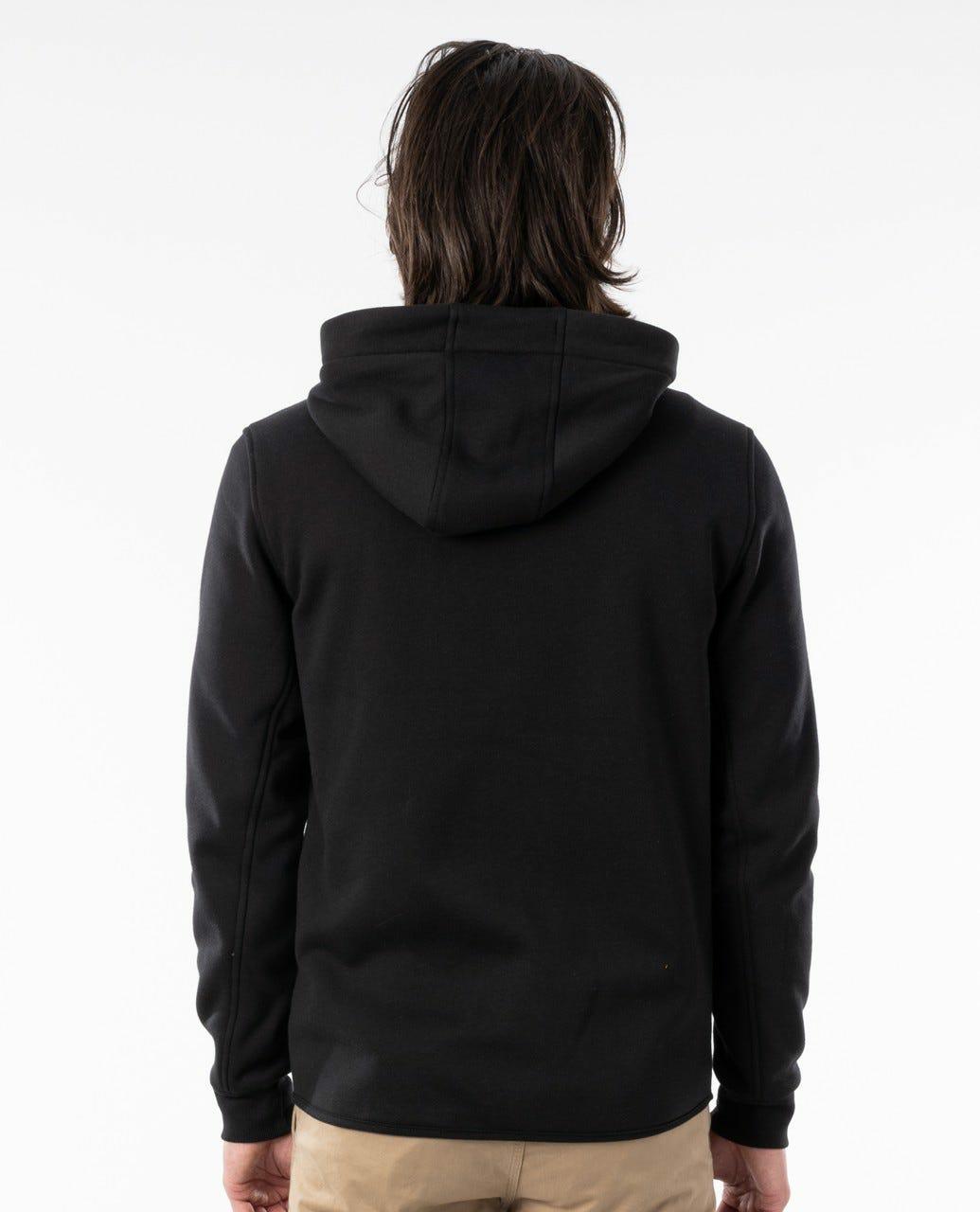 ANTI SERIES DEPARTED ZIP SOLID BLACK