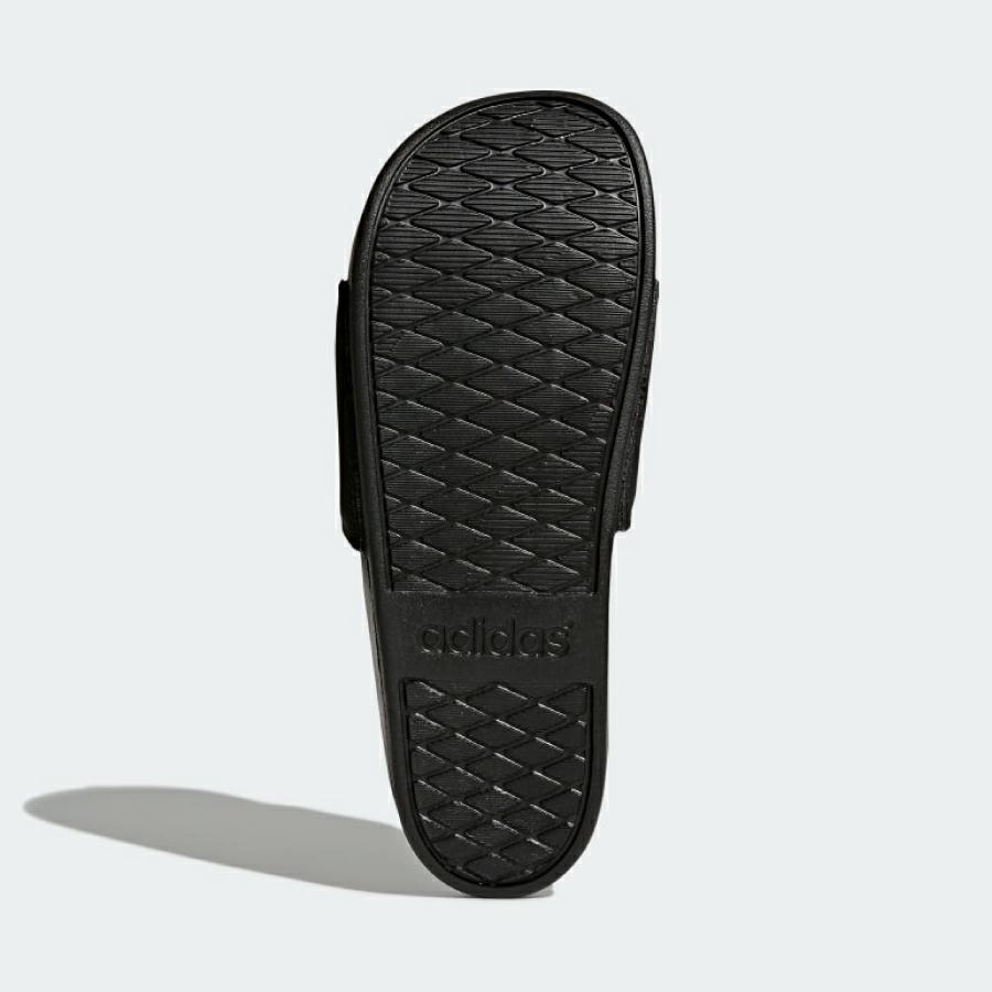 ADILETTECF+LOGO CBLACK/CBLACK/FTWWHT