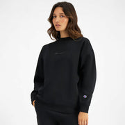 CH SCRIPT TONAL CREW BLACK