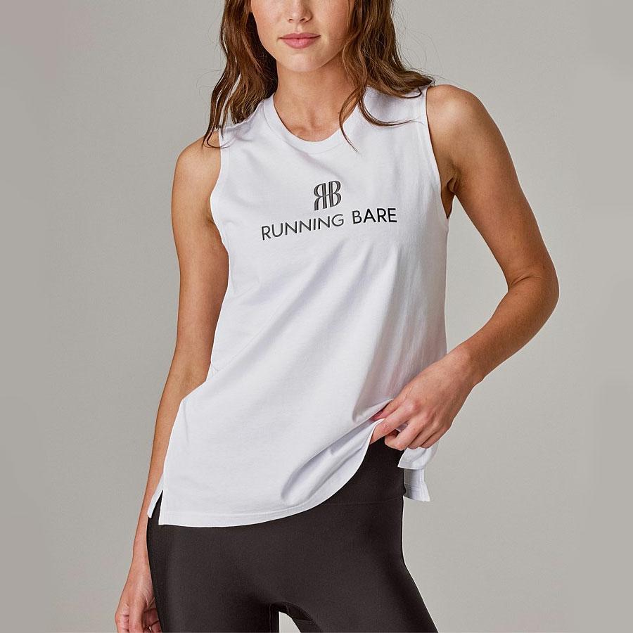 TOTEM 3.0 MUSCLE TANK WHITE