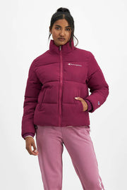 RO PUFFER JKT DEEP CRANBERRY