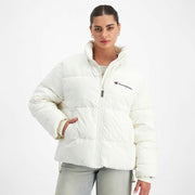 RO PUFFER JKT WHITE FERRARI