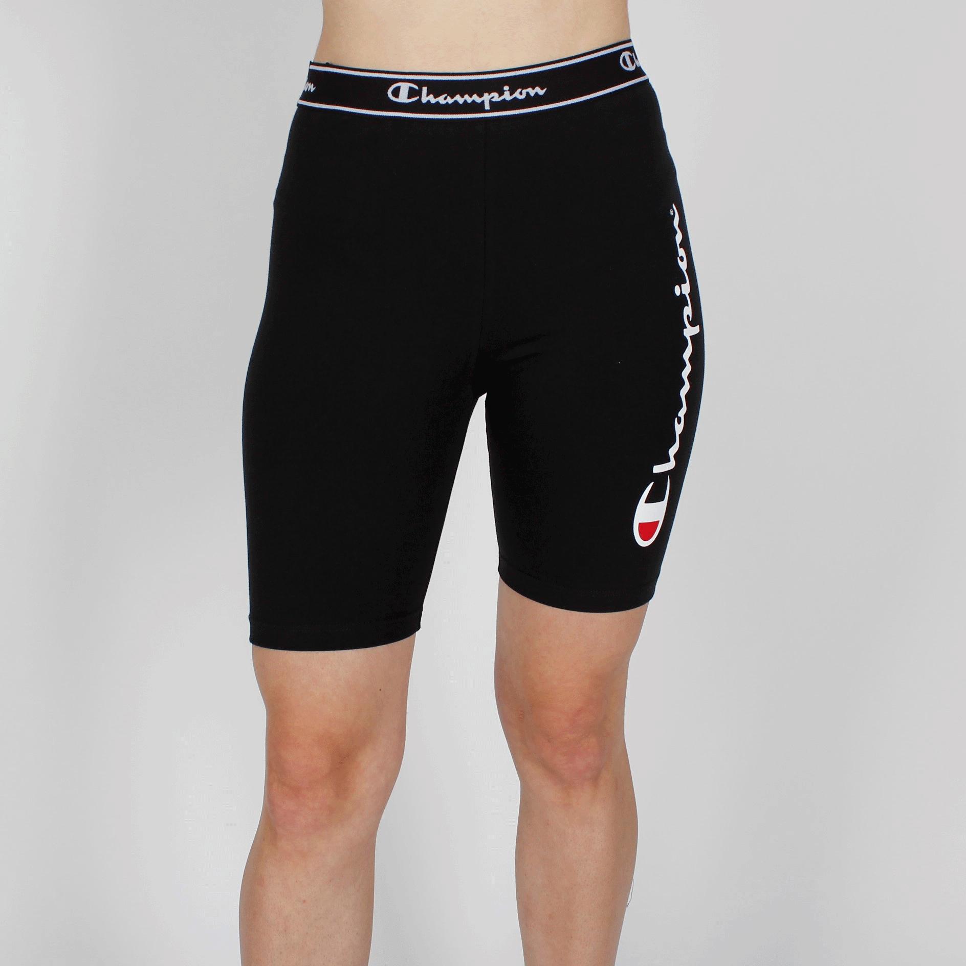 SCRIPT BIKE SHORT BLACK