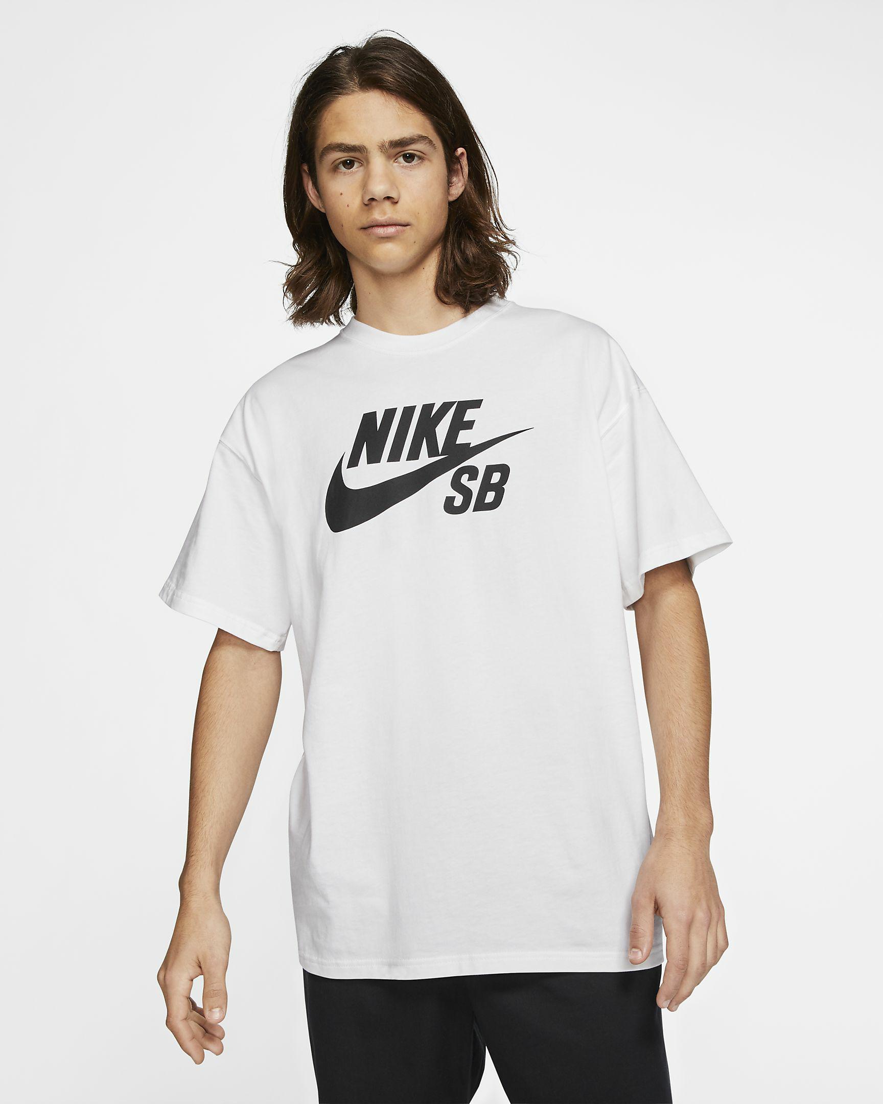 SB TEE WHITE/BLACK