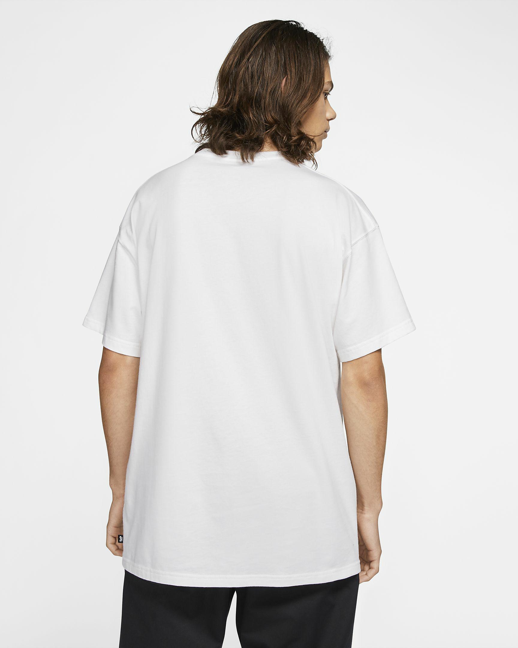 SB TEE WHITE/BLACK