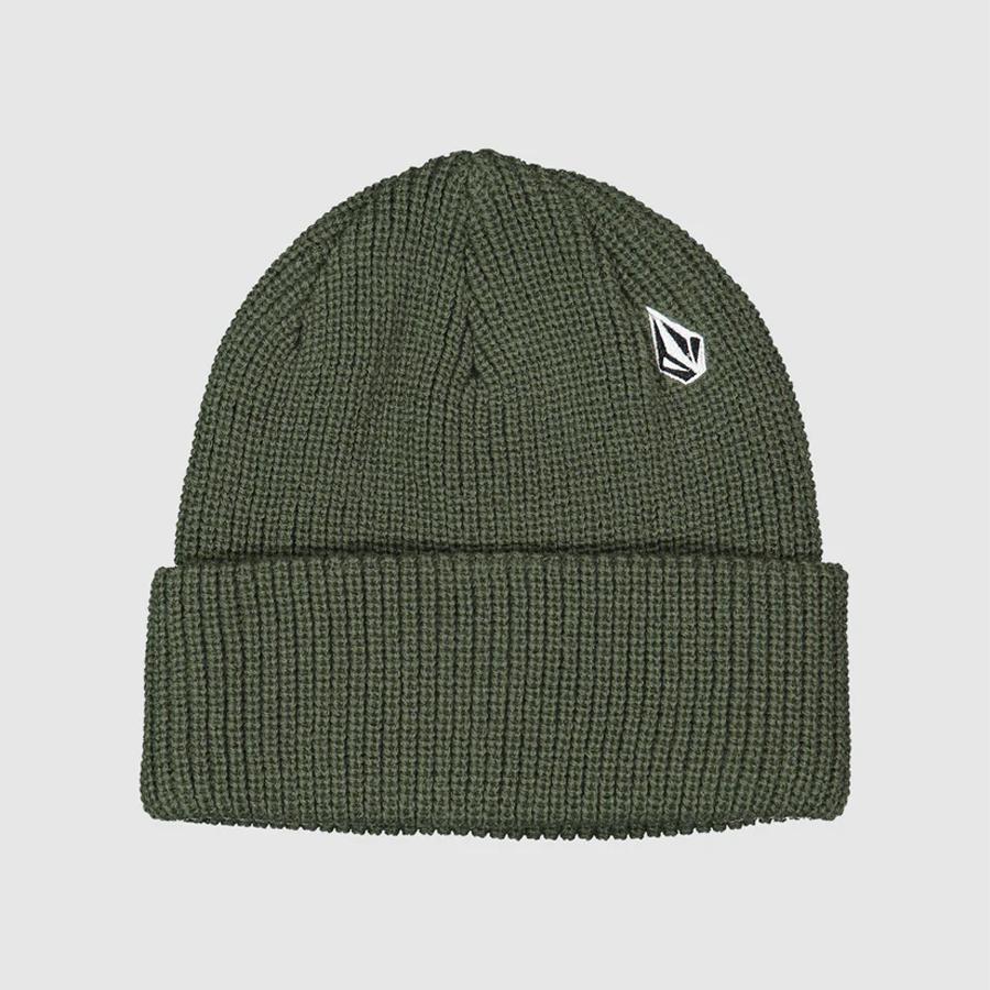 FULL STONE BEANIE LIGHT OLIVE