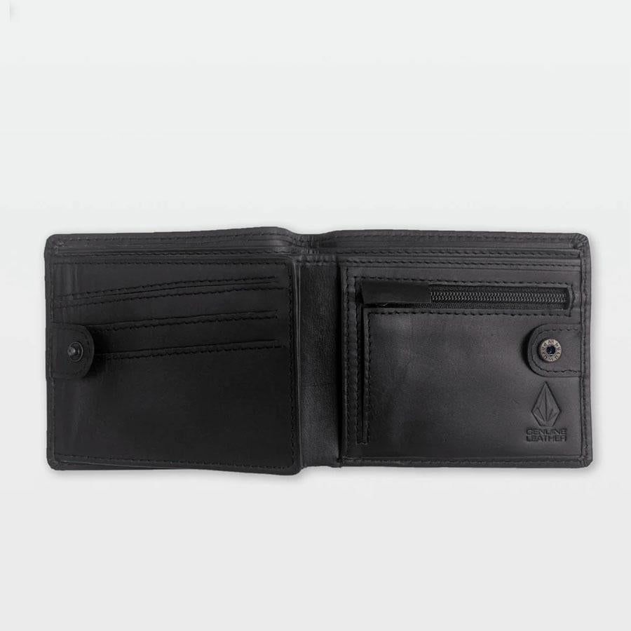 SINGLE STONE LTH WLT BLACK