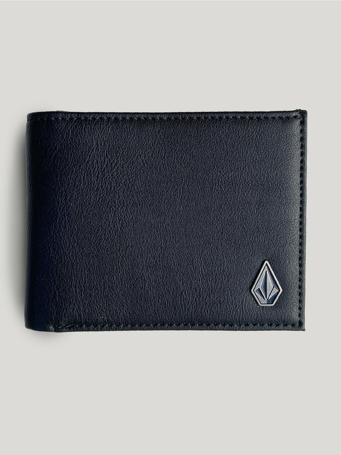 SLIM STONE WALLET BLACK