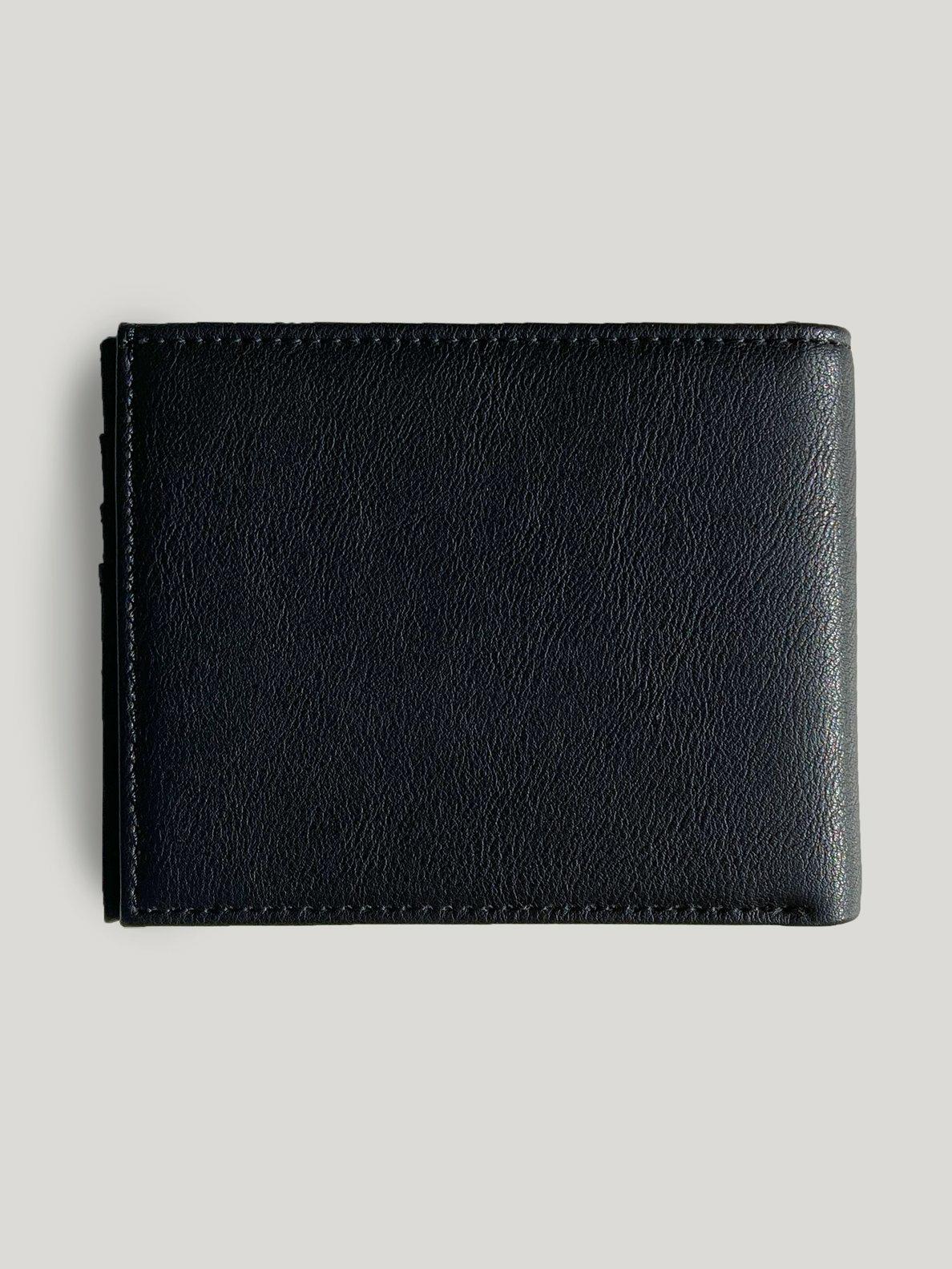 SLIM STONE WALLET BLACK