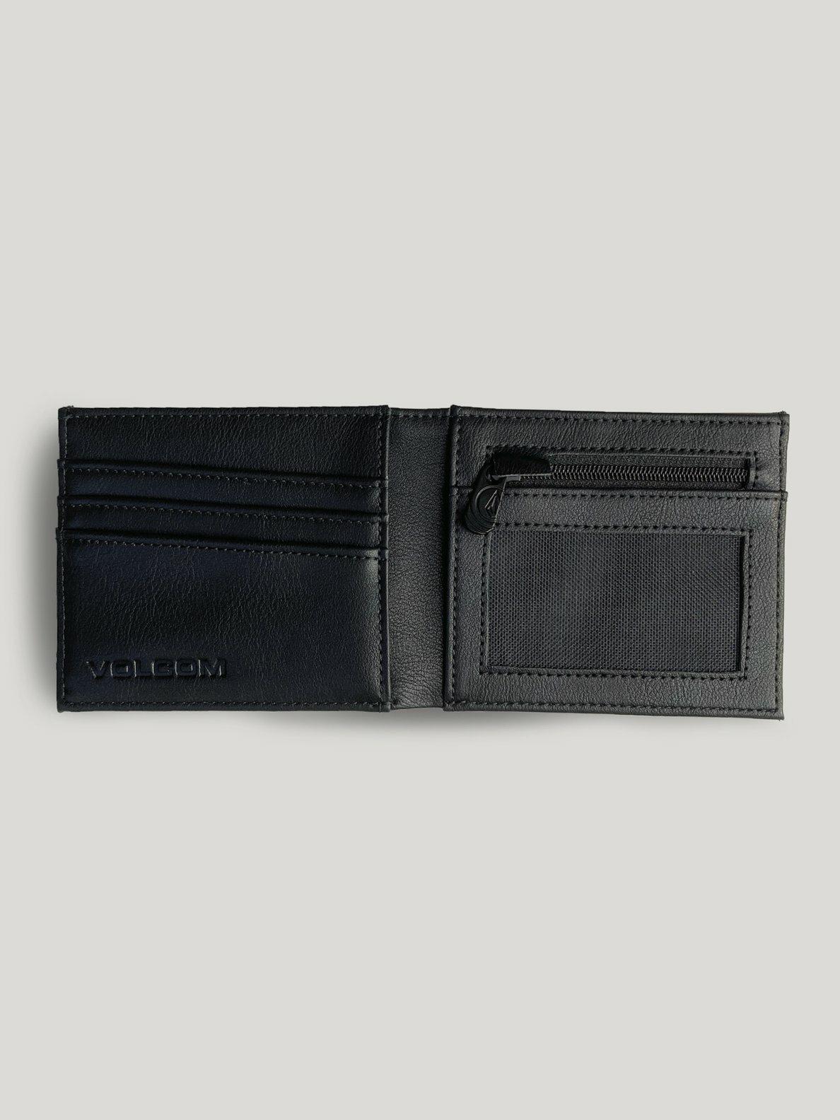 SLIM STONE WALLET BLACK
