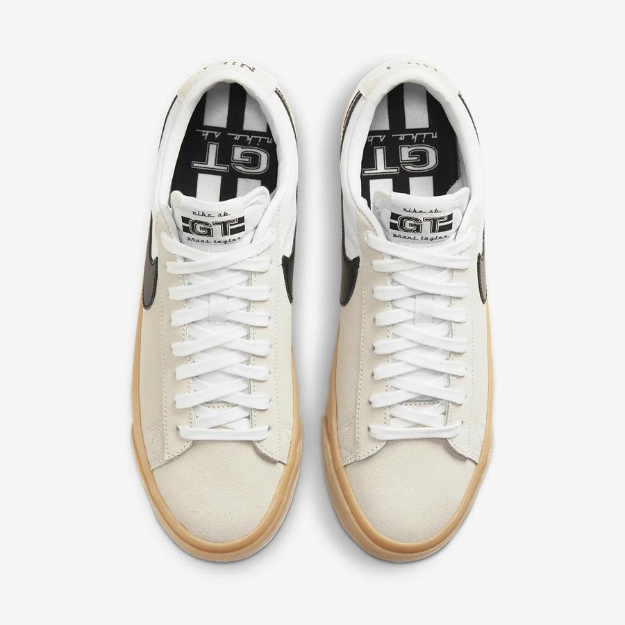 SB ZOOM BLAZER LOW PRO GT WHITE/BLACK-WHITE-WH