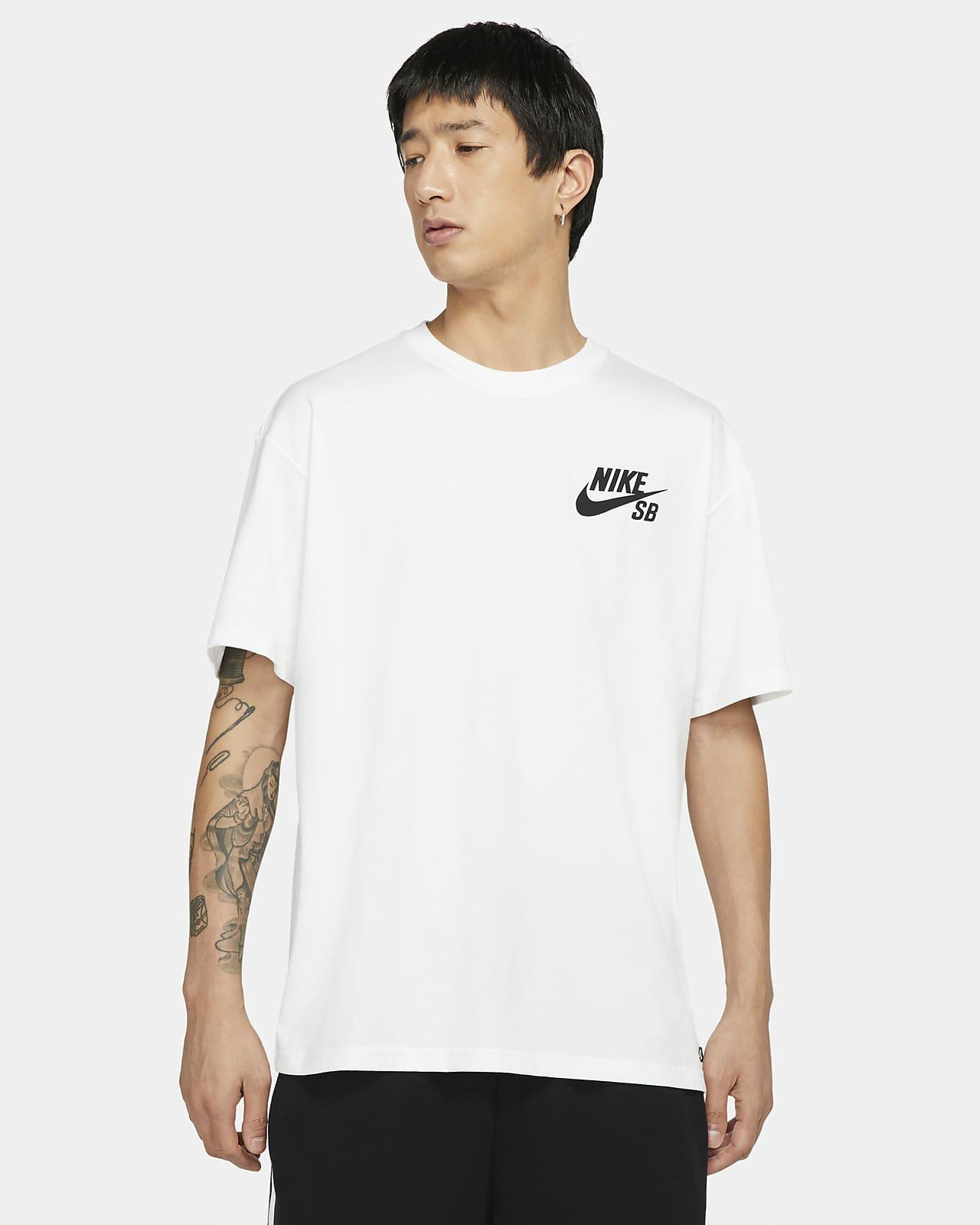 SB TEE WHITE/BLACK