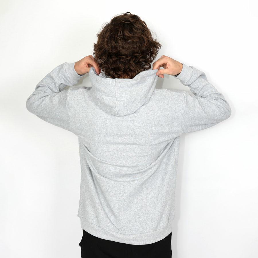 AGILE FLC HOODIE GRYML