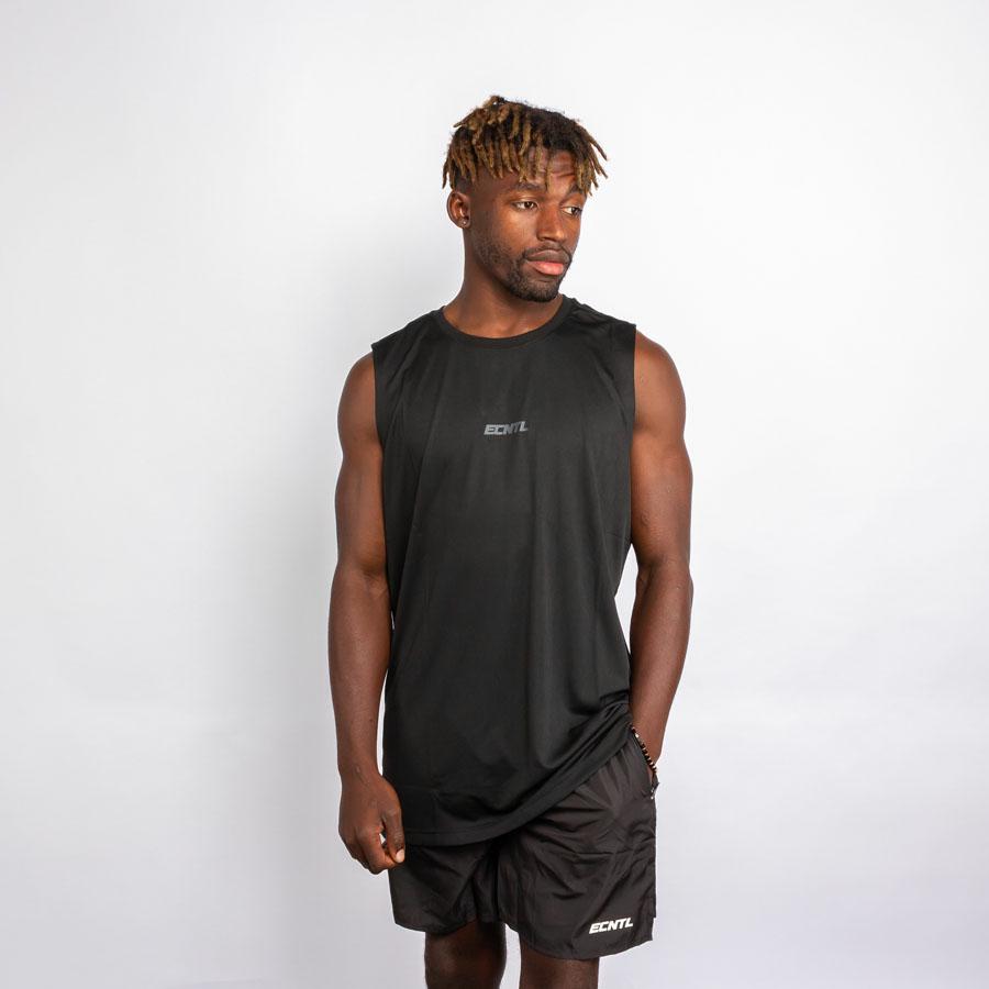 LIMITLESS MUSCLE TANK ONYX BLACK