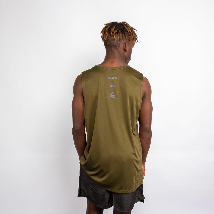 LIMITLESS MUSCLE TANK OLIVE