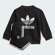 CREW SET BLACK/WHITE