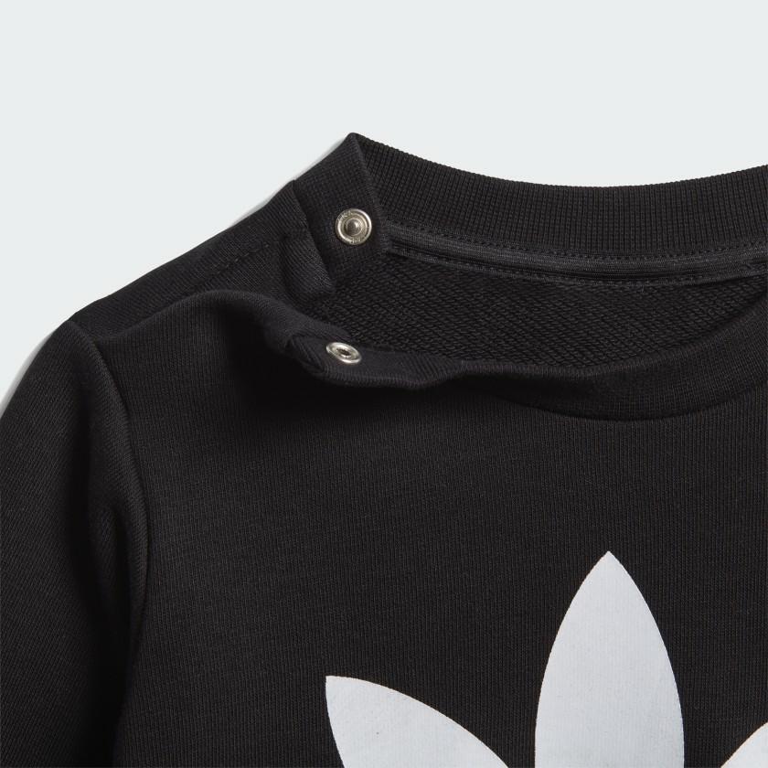 CREW SET BLACK/WHITE