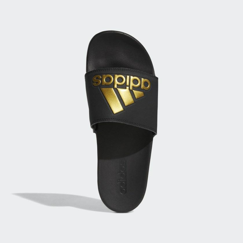 ADILETTE COMFORT CBLACK/GOLDMT/CBLACK