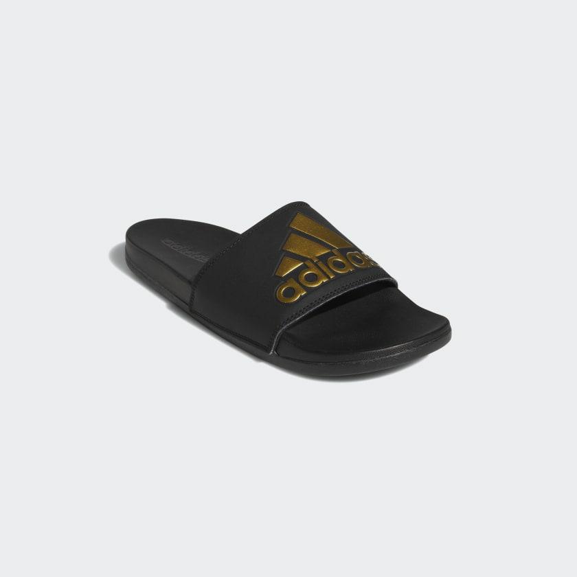 ADILETTE COMFORT CBLACK/GOLDMT/CBLACK