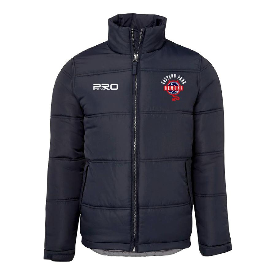 EPNC UNISEX PUFFER JACKET NAVY