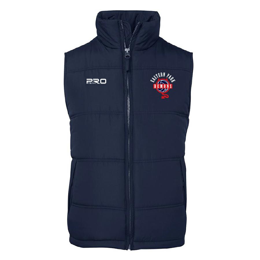 EPNC UNISEX PUFFER VEST NAVY