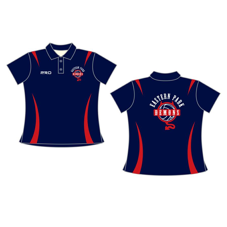 EPNC LADIES CAP POLO NAVY