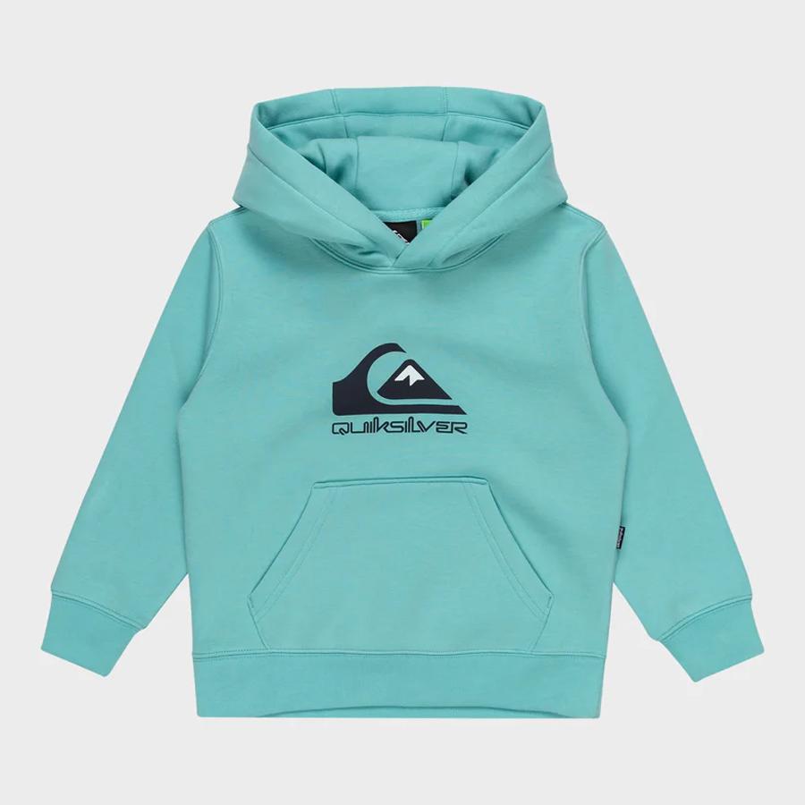 BIG LOGO HOODIE BOYS AQUA SKY